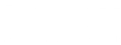 Wit Reflex-logo met de tagline "maakt ontmoeten makkelijk".
